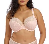 Elomi Soutien-Gorge Plongeant à Armatures Lucie en Dentelle Extensible pour Femme, Blush pâle., 105H