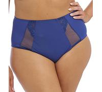 Elomi Brianna Culotte couvrante sous-vêtement de Style Bikini, Semi-Transparent, Bleu Lapis-Lazuli, M Femme