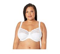 Elomi - Soutien-gorge armatures Morgan - Bonnets 3 sections, couverture totale - Blanc 95G
