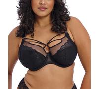 Elomi Women's Plus Size Brianna Strappy Underwire Plunge Bra, Black, 42G