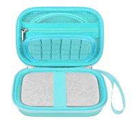 Elonbo Amberlit RG35XX 2024 Console de Jeu Portable Valise, Sac de Rangement de Voyage pour Console de Jeu Vintage IPS, Support de gestionnaire de Jeu vidéo Portable Classic Simulator, Vert