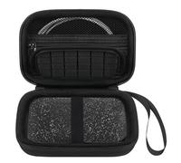 Elonbo Amberlit RG35XX 2024 Console de Jeu Portable Valise, Sac de Rangement de Voyage pour Console de Jeu Vintage IPS, Support de gestionnaire de Jeu vidéo Portable Classic Simulator, Noir