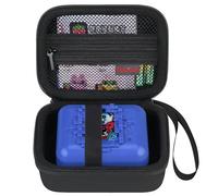 Elonbo Bitzee Digital Pet Interactive Virtual Toy Suitcase, Electronic Pet Kids Toy Voyage Sac de Rangement Rack, Mesh Pocket s'adapte à la Batterie. Noir