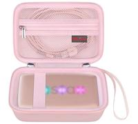 Elonbo Dur étui Portable pour Fuji instax Mini - Link 2/3 / Fujifilm instax Mini - Link Smartphone imprimante, Instant Photo Printer étui de Protection de Voyage, Rose+Rose