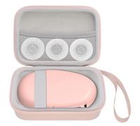 Elonbo Étiquette pour imprimante d'étiquettes supvan E10 Mini Bluetooth, Poche intérieure en Maille supplémentaire pour Papier d'étiquette, Rose (Cas Seulement! Fabricant d'étiquettes Non Inclus)