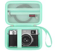 Elonbo étui de Transport pour Appareil Photo numérique Fujifilm X100V / X100VI / X100F / X100S, Sac de Rangement de Voyage Compact pour Appareil Photo numérique, Vert