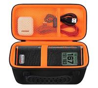 Elonbo Étui de transport pour haut-parleur Bluetooth portable étanche JBL Flip 7, sac de rangement pour haut-parleur Flip7, poche en maille pour chargeur, noir