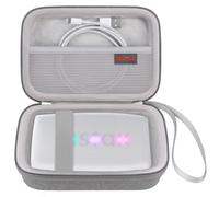Elonbo Étui de transport pour imprimante Fujifilm Instax Mini Link 1/2/3, imprimante photo instantanée portable, poche en maille pour film instantané Fujifilm Instax Mini, câble papier photo, gris