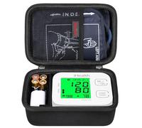 Elonbo Étui de Transport pour Le Moniteur de Tension artérielle du Bras supérieur Intelligent iHealth Track, Sac de Voyage et Support de Rangement pour Le Moniteur de Tension artérielle, Noir