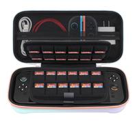 Elonbo Étui de transport pour Nintendo Switch 2 (2025), Switch 2 Manette de jeu Poignée Étui rigide, Organisateur de jeu Support Organisateur Support Mesh Pocket Convient aux Câbles Joy-Con Cartouches
