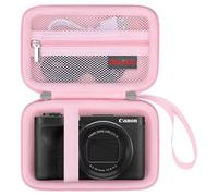 Elonbo Kodak Ektar h35 Half - Frame/Kodak Ektar H35n Half - Frame/Kodak M35 / M38 / Ultra F9 étui de Transport pour Appareil Photo, Sac de Rangement pour Appareil Photo, Rose