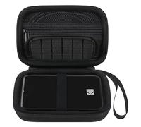 Elonbo Kodak Step/Kodak Step Slim Mobile sans Fil instantané Photo Mini Couleur imprimante Valise, Sac de Voyage pour imprimante Photo Portable. Poche en Maille pour Papier Photo sans Encre. Noir