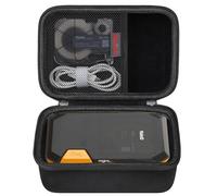 Elonbo M110 / M12 Label Maker Portable Bluetooth Thermique Code à Barres étiquette imprimante Sac de Rangement, Noir