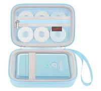 Elonbo NelkoP21 / for TYPONOS P21 Étiquette Faisant la Valise, Portable Bluetooth étiquette imprimante Sac de Voyage, Petit Smartphone Portable étiquette Machine de Rangement Rack