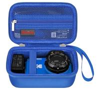 Elonbo pixpro wpz2 Robuste imperméable à l'eau Appareil Photo numérique Valise, Antichoc WiFi 4K vidéo Appareil Photo numérique Housse de Rangement, Poche en Maille pour Carte mémoire. Bleu