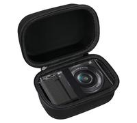Elonbo Sony Alpha ZV-E10 / ZV-E10L - APS-C Objectif Interchangeable sans Miroir Vlog Camera Kit Valise, Portable Appareil Photo Numérique Voyage Housse de Protection Pochette de Rangement, Noir