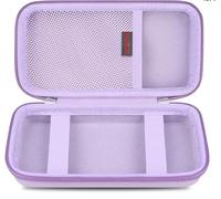 Elonbo Start + Essentials (2024) Ensemble de stylos 3D pour Enfants, Stylo d'impression 3D Voyage Rangement, Poche en Maille supplémentaire pour Le Filament Plastique, Violet