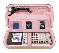 Elonbo Texas Instruments Ti - 84 Plus ce/Ti - 84 Plus/Ti - 83 Plus ce/Casio FX - 9750gii Couleur Calculatrice Graphique Valise, Or Rose