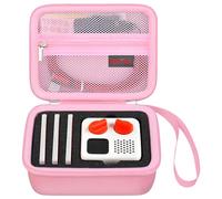 Elonbo Tragetasche für Yoto Mini - Kinder Portable Bluetooth Reise Lautsprecher Player, Kinder Audio und Musik Player Abdeckung, Kinder Lautsprecher spielt Audiobuch Karten Radio Tasche, Rosa