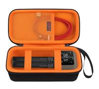 Elonbo Xero C1 Pro balistique Chronographe de précision Valise Distance Chronographe Voyage Sac Xero C1 Professional Chronographe Housse Poche pour trépied, Noir+Orange