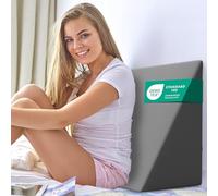ELONEO Coussin Triangulaire pour Canapé, Lit et Lecture - Oreiller Orthopédique de Soutien Dorsal pour Adultes, Anti-Reflux, Coussin Ergonomique d’Angle avec Mousse de Maintien, 30 × 50 × 60 cm