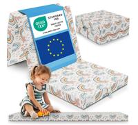 ELONEO Matelas Pliant 65x195 cm, 9 cm de Hauteur, lit d’appoint Pliable pour Enfants et Adultes, idéal pour Les Voyages et Le Camping