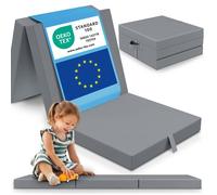 ELONEO Matelas Pliant 65x195 cm, 9 cm de Hauteur, lit d’appoint Pliable pour Enfants et Adultes, idéal pour Les Voyages et Le Camping