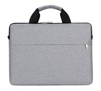 Elonglin Housse Compatible avec iPad et Ordinateur Portable Serviette PC Ultrabook Housse Sacoche étanche Compatible avec Macbook Air/Pro pour 15.6 Pouces MacBook Pro/Surface Pro/Surface Laptop Gris