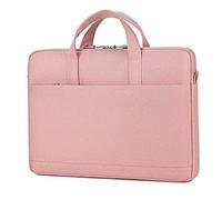 Elonglin Housse Sacoche Ordinateur Portable Housse Compatible étanche avec iPad Serviette PC Ultrabook pour Macbook Air/Pro/14 MacBook Pro/Surface Pro/Surface Laptop rose