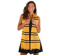 elope Harry Potter Écharpe en laine d'agneau Poufsouffle pour adultes et enfants, Poufsouffle, taille unique