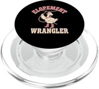 Elopement Wrangler Oie Humour Western Design PopSockets PopGrip pour MagSafe