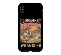 Elopement Wrangler Planificateur de Mariage Humoristique en Forme d'oie Coque pour iPhone XS Max
