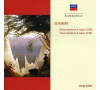Eloq: Schubert: Piano Sonatas D 959 & 784 by Jorge Bolet [Audio CD] NEUF