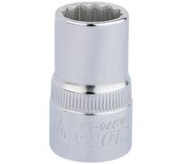 Elora Douille Bi-Hexagonale 1/2"D 9/16" Chromée Durcie Et Tempérée 24369