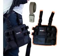 Elory Z 2.0, Holster Z 2.0 Tool Pouch, Multi-Tool Electrician Tools Pouch with Leg Tool Belt Clip, Holster Z Leg Oxford Tactical Work Bag (3 Pcs)