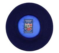 Elosegui Béret Basque Txapela Txapeldun 100% Laine Mérinos Australienne imperméabilisée Bleu, bleu, Taille Unique