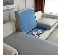 Elover Housse de Coussin Extensible de canapé Cuir Artificiel imperméable-Housse de Protection pour Me ubles Anti-Rayures Housse de siège de canapé Couvre pour Canapé Protege de Meubles Antipoussière