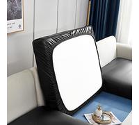 Elover Housse de Coussin Extensible de canapé Cuir Artificiel imperméable-Housse de Protection pour Me ubles Anti-Rayures Housse de siège de canapé Couvre pour Canapé Protege de Meubles Antipoussière