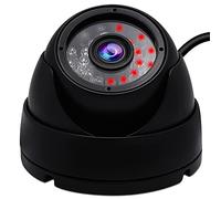 ELP Caméra dôme Webcam USB Full HD 1080P avec capteur d'image CMOS OV2710 Caméra Web extérieure intérieure étanche, USB avec caméras avec vision nocturne pour Android Linux Windows Mac Raspberry Pi