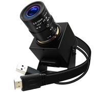 ELP Caméra HDMI 60 fps USB 4K haute vitesse USB 3.0 HDMI sortie simultanée Cam 2,8-12 mm Zoom manuel 4X H.264 Grose-up Plug and Play pour TV projecteur moniteur application industrielle