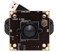 ELP Caméra USB WDR de 3,0 mégapixels avec objectif sténopé de 3,7 mm, capteur Micron AR0331, plage dynamique jusqu'à 100 dB