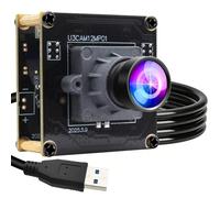 ELP Module de caméra USB 3.0 haute vitesse, 1080p/230fps, 4K/60fps, 12MP/30fps, Mini UVC USB3.0/2.0 Lightburn caméras pour Windows, Linux, Mac, Pi, grand angle 88° (H) IMX577 Webcam Board pour PC