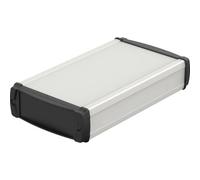 Elph 1240-0200 Ecolineset 83246200.Hmt1 Boîtier Profilé 120 X 200 X 42 Aluminium, Abs Naturel, Noir (Ral 9005) 1 - Bopla