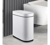 ELPHECO Poubelle de salle de bain 0712 (noir et blanc)