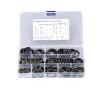 Elprico 110 Pièces Joint de Bouchon de Vidange D', Kit D'assortiment de Rondelles d'étanchéité à Liaison Métallique M6 M8 M10 M12 M14 M16 M18 M20 Ensemble de Réparation de Joint