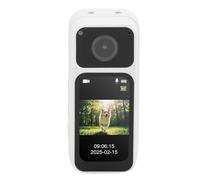 Elprico 2,7k Mini Caméra Corporelle, 32 Go d'action Portable CAM Body avec Un Objectif Rotatif à 180 °, à 170 ° Grand Angle, Enregistrement Audio et Vidéo, Caméra Personnelle Compacte (White)