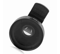 Elprico à L'objectif Macro-à 0,45x Grand Angle 12,5 Fois Caméra HD pour Téléphone Mobile, Effet d'image Fin, Bonnes Performances, Longueur Focale Courte, Grand Angle de Vue,
