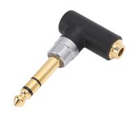 Elprico Adaptateur Audio à Angle Droit 4,4 Mm Femelle vers 6,35 Mm Mâle