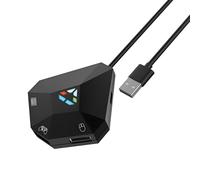 Elprico Adaptateur Clavier Souris pour One 360, Convertisseur de Jeu Filaire avec Fonction de Mapping Personnalisé, Plug and Play, sans Latence pour FPS TPS RPG RTS