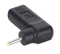 Elprico Adaptateur DC vers USB, émulateur PD USB C vers Rectangle DC 65W coudé à 90 Degrés pour Tablette D'ordinateur Portable
